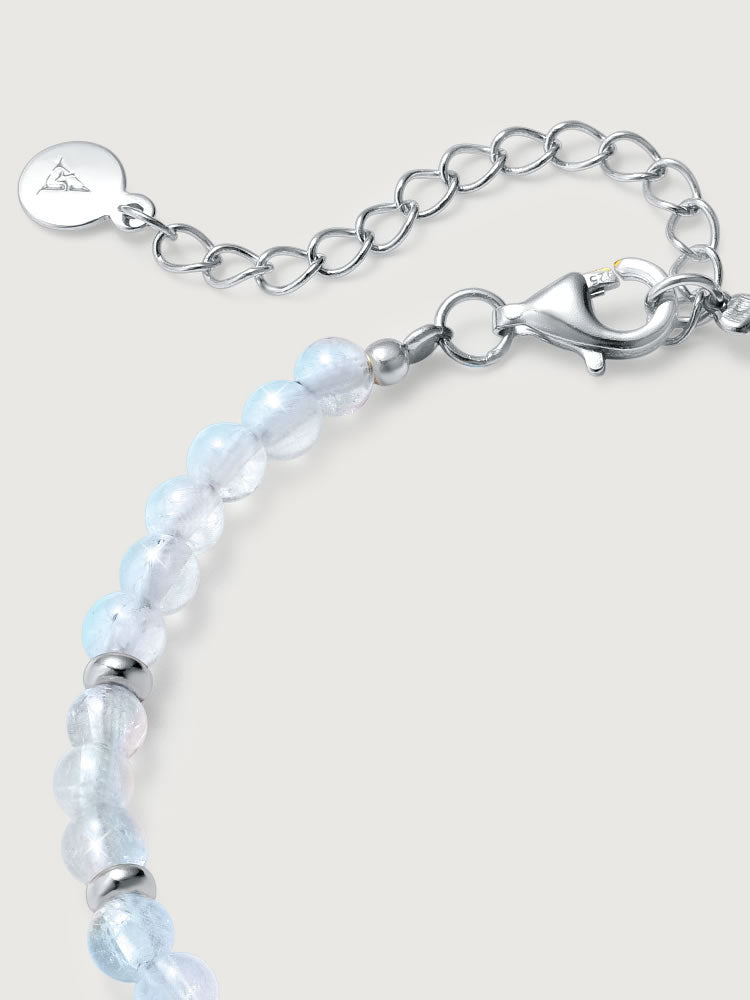 Bratara din Argint Moonstone Elegance in Every Tear Argintiu