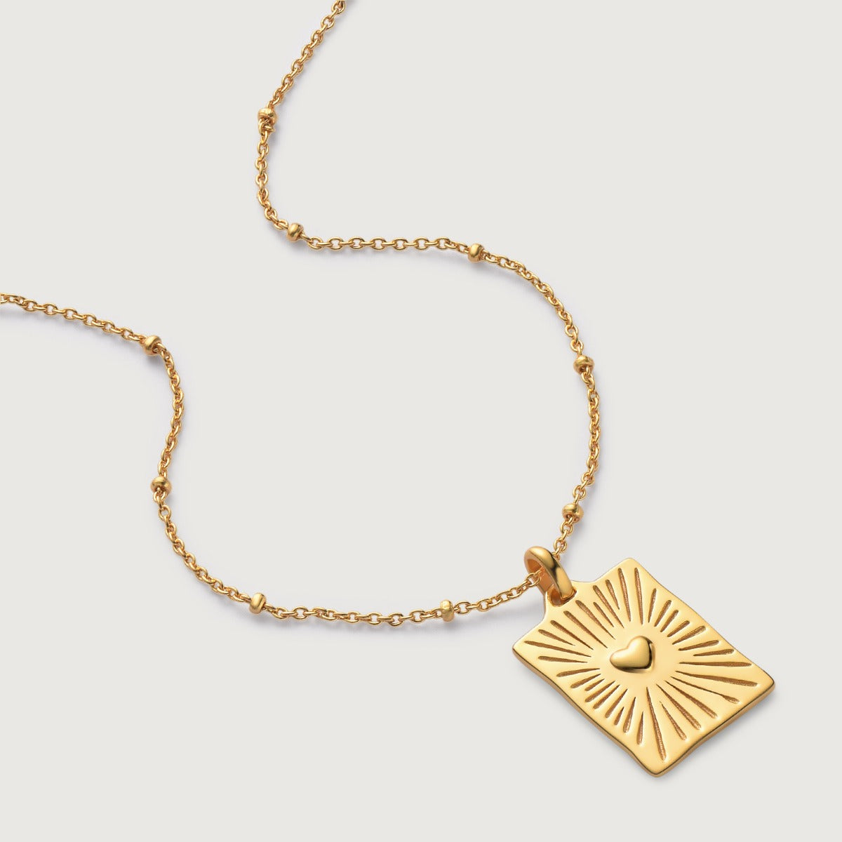 Pandantiv cu Lantisor din Argint The Love Pathway Auriu