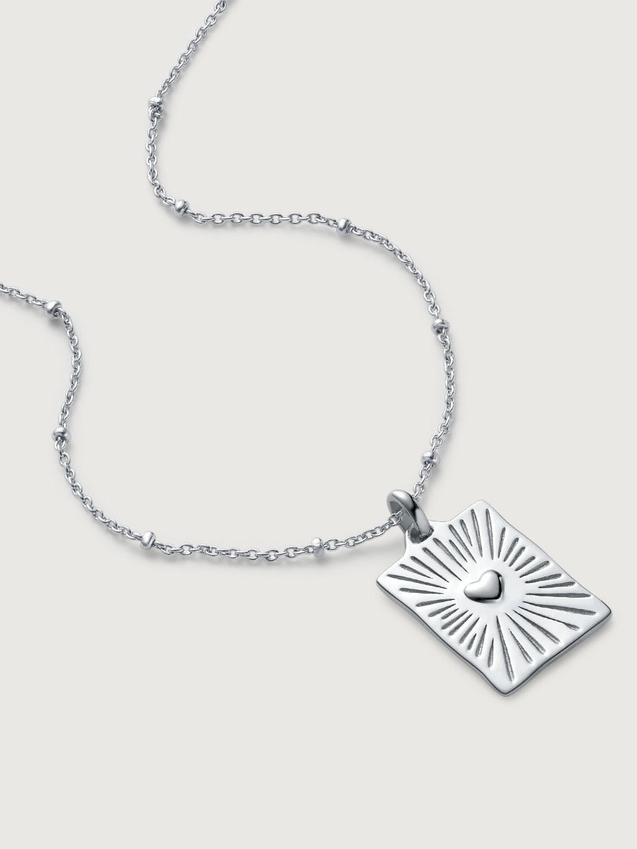 Pandantiv cu Lantisor din Argint The Love Pathway Argintiu