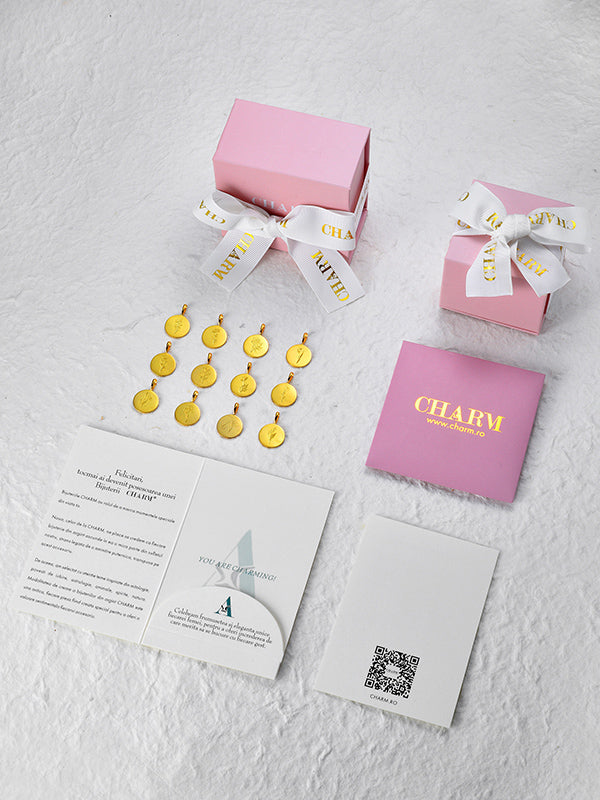 Pandantiv din Argint Birthflower Bloom Silver - September Aster