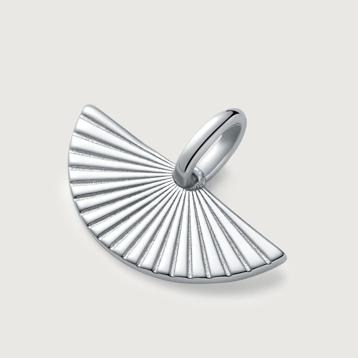 Pandantiv cu Lantisor din Argint Luminous Rays Argintiu