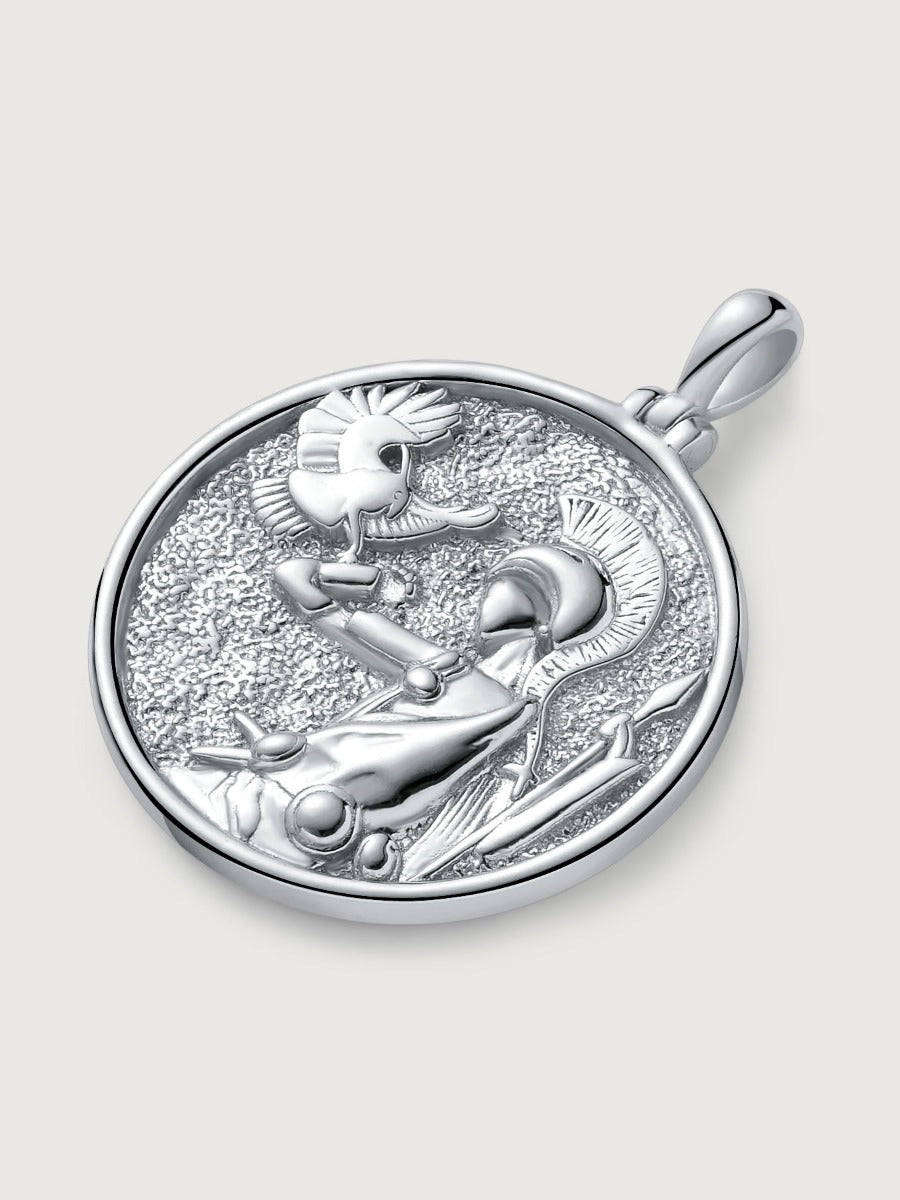 Pandantiv cu Lantisor din Argint The Royal Huntress Argintiu