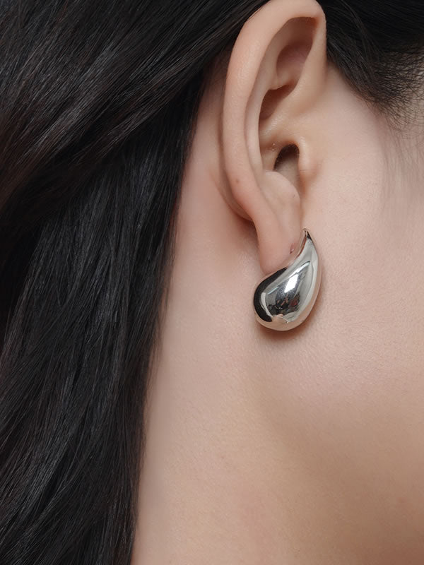 Cercei din Argint Silver Liquid Glow