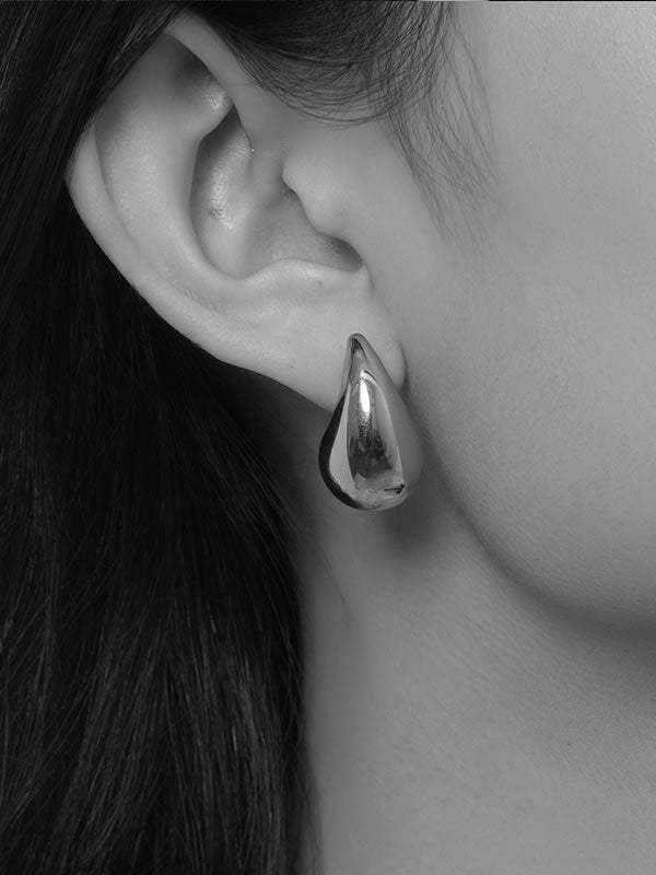 Cercei din Argint Silver Liquid Glow