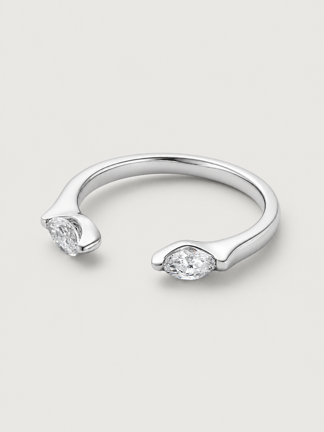 Inel din Argint Silver Twin Marquise