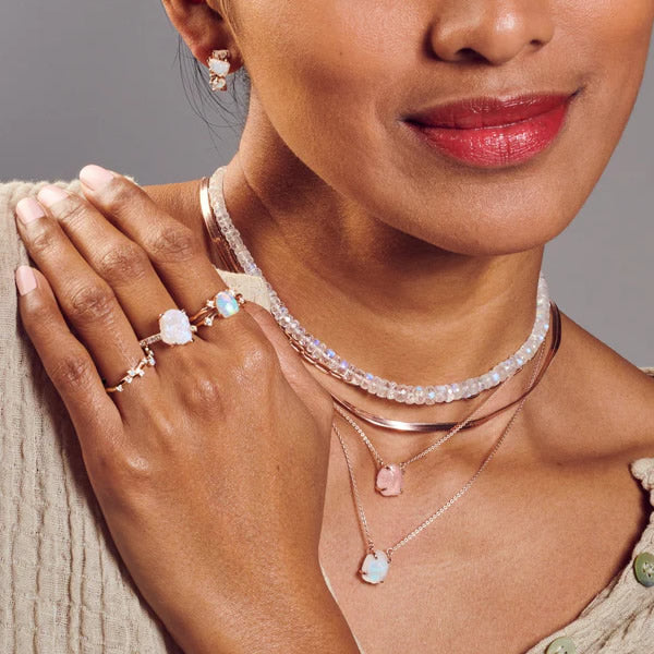 Inel din Argint White Topaz Isabella Silver