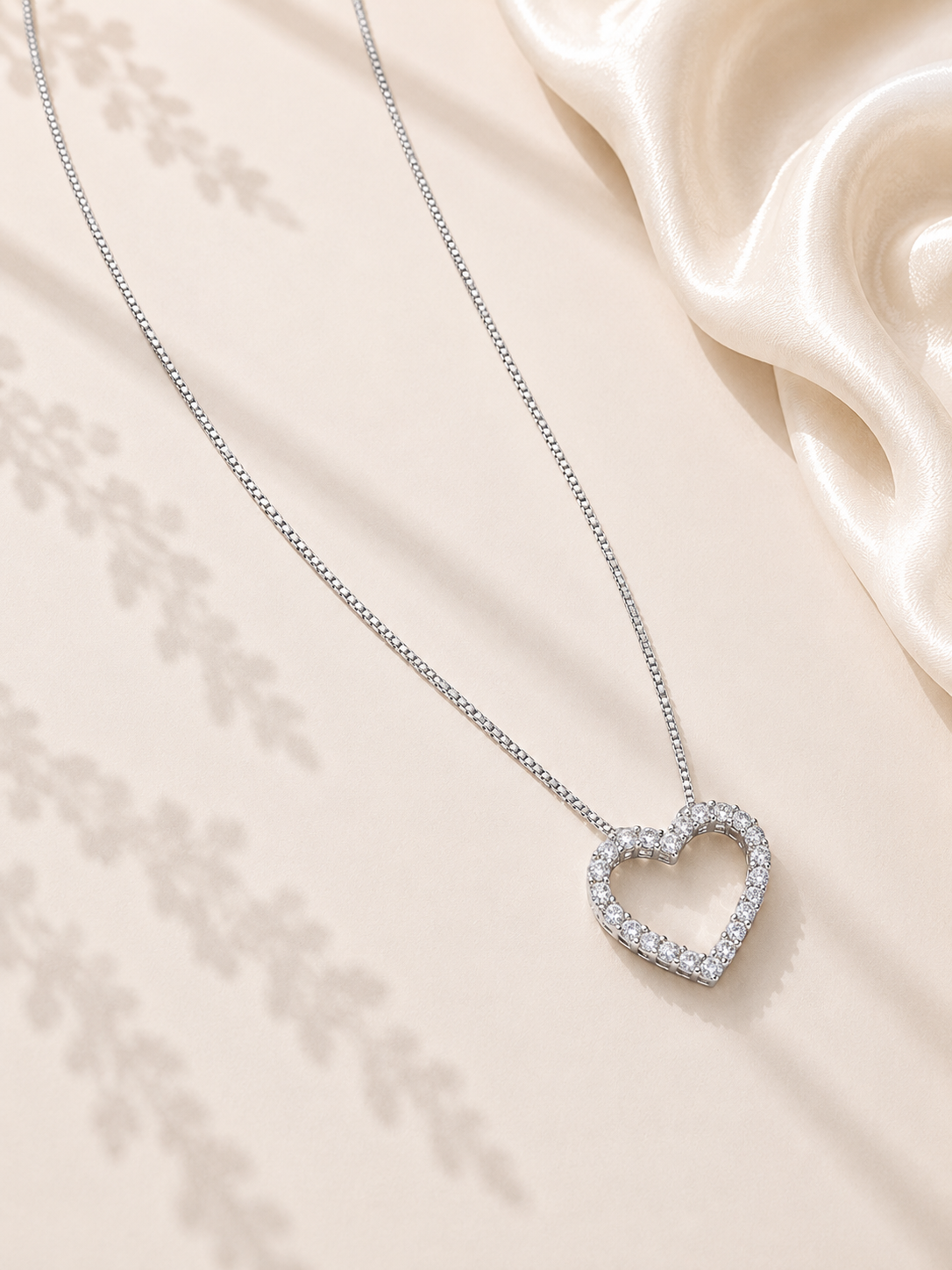 Lănțișor din argint Heart Promise ideal pentru cadou