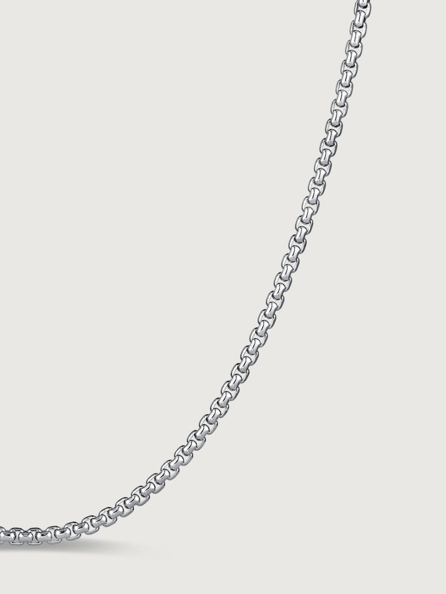 Lantisor din Argint Men Core Chain Round Box