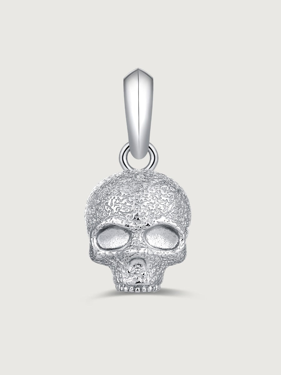 Pandantiv din argint cu craniu pentru barbati model Skull Forge