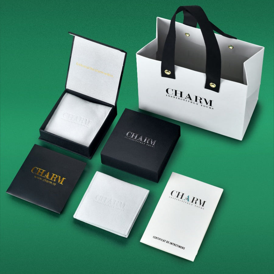 Bratara din Argint Men Turquoise Ocean Mark