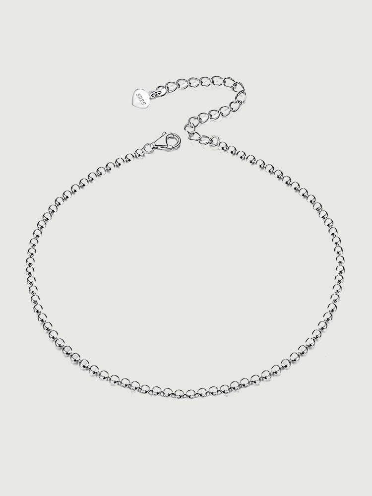 Bratara din Argint Glezna Silver Bead Flow