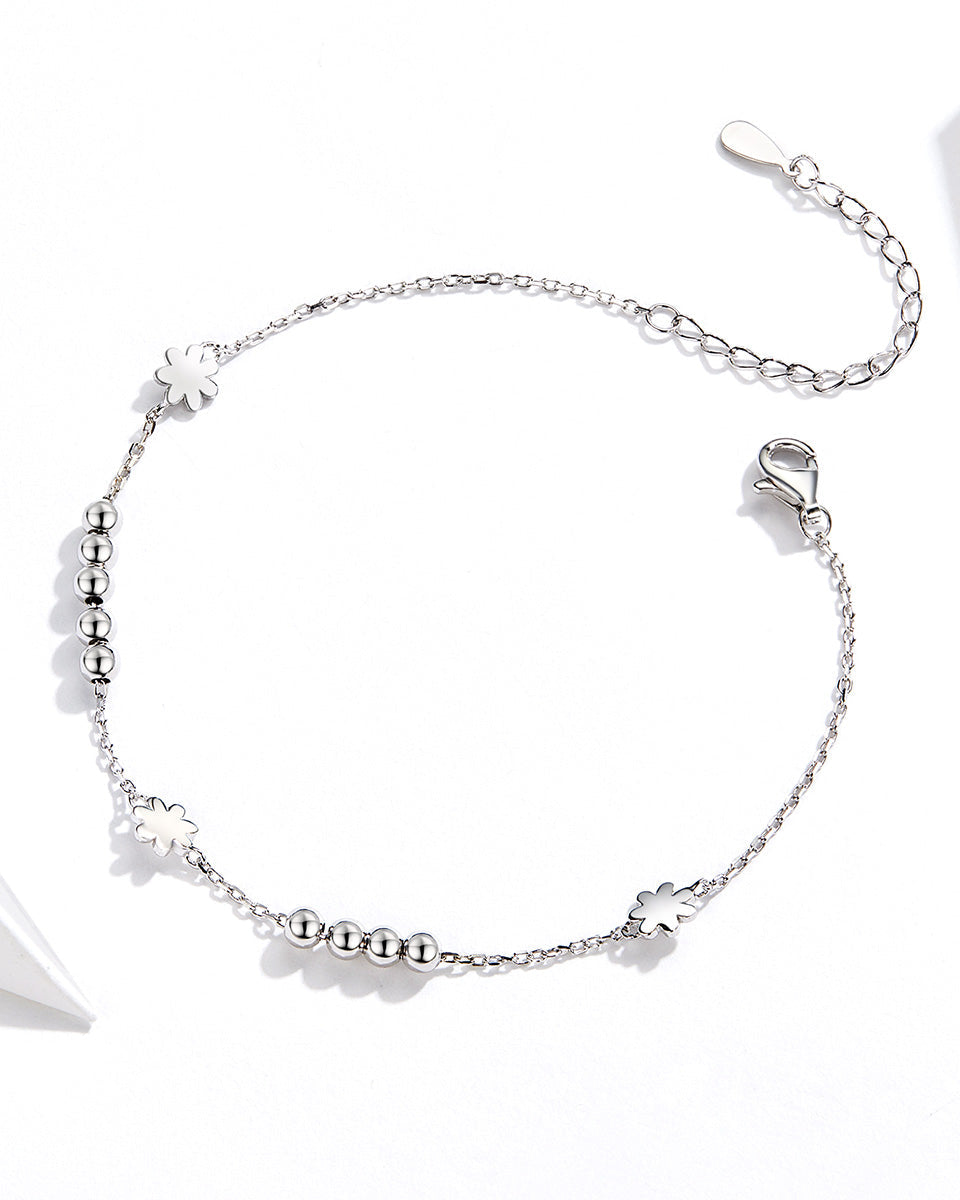 Bratara din Argint White Daisy