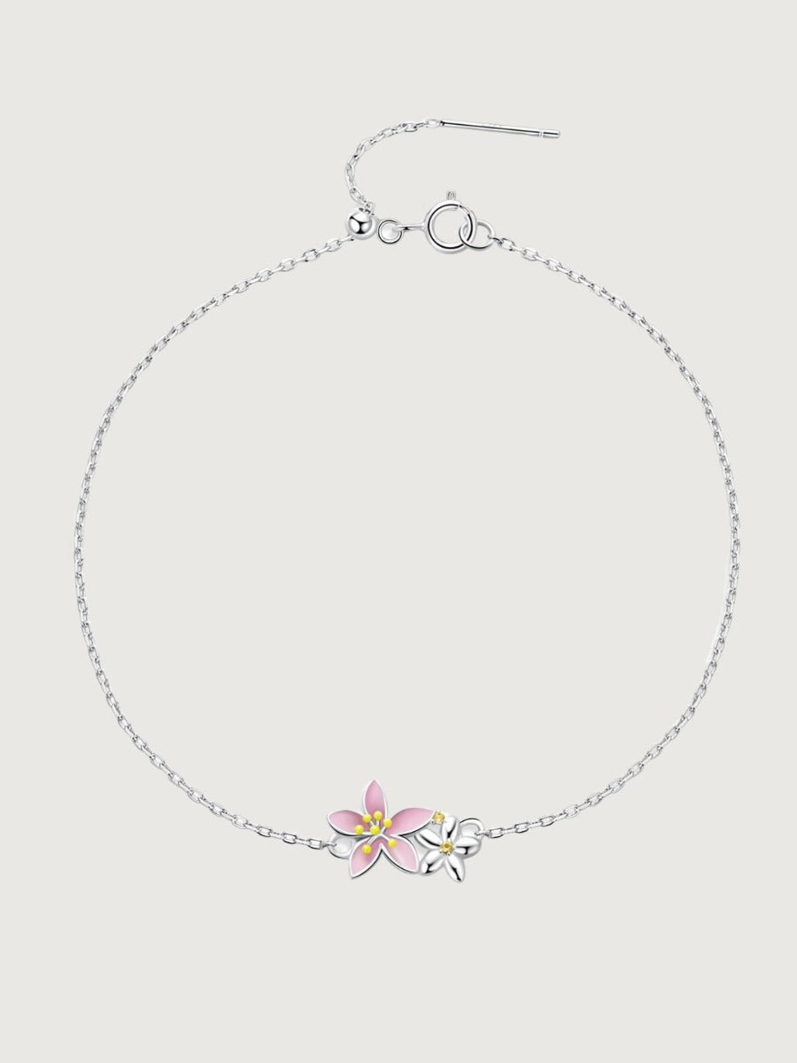 Bratara din Argint Beautiful Cherry Blossom