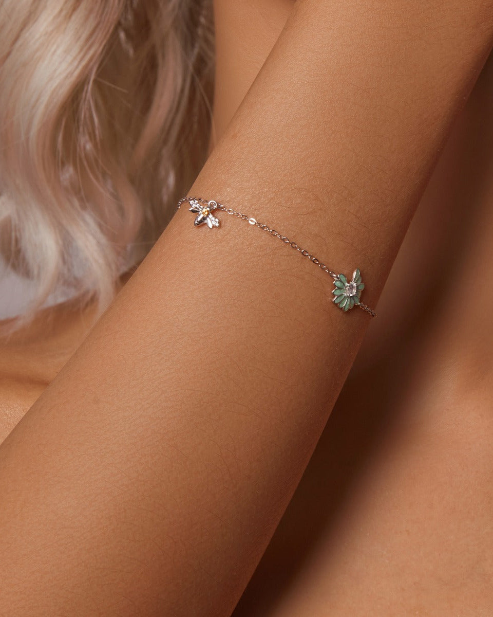 Bratara din Argint Blossoming Elegance