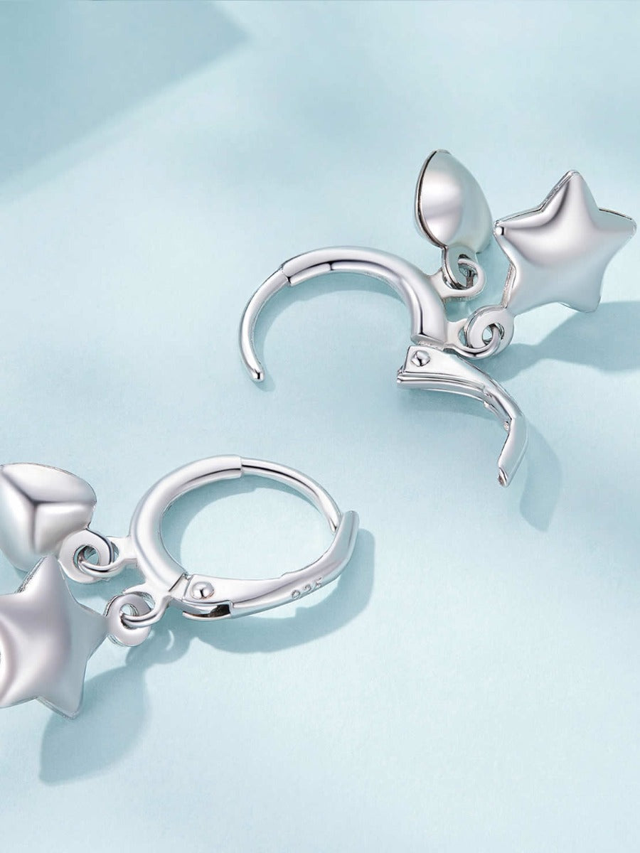 Cercei din Argint Luminous Love