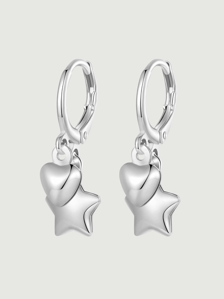 Cercei din Argint Luminous Love