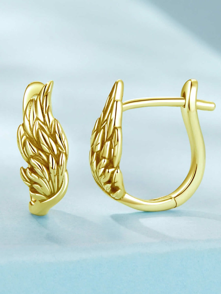 Cercei din Argint Gold Wings of Grace