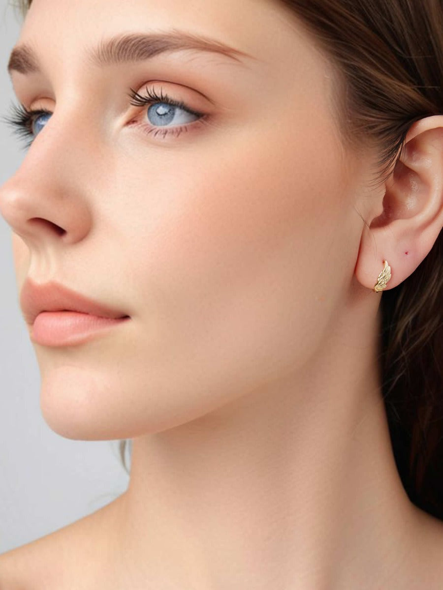 Cercei din Argint Gold Wings of Grace