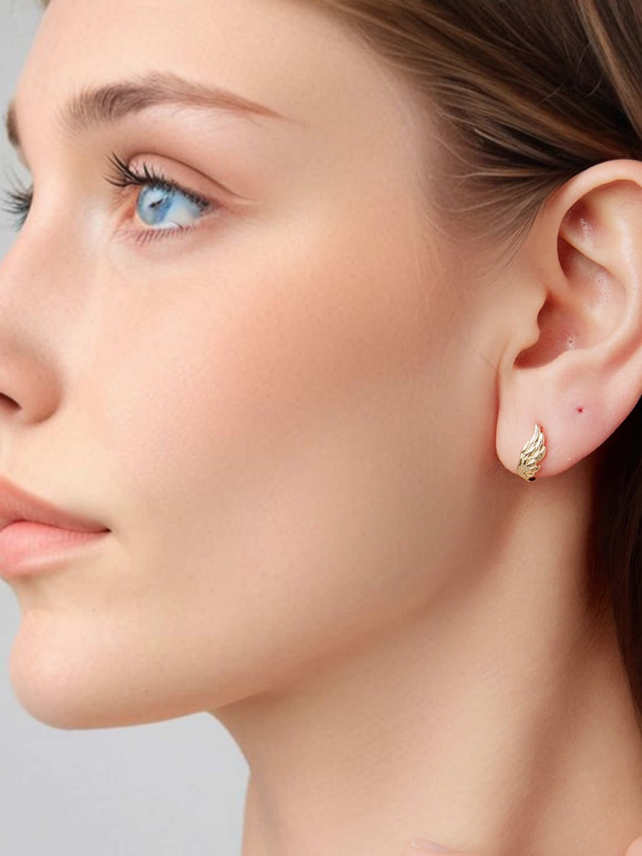 Cercei din Argint Gold Wings of Grace