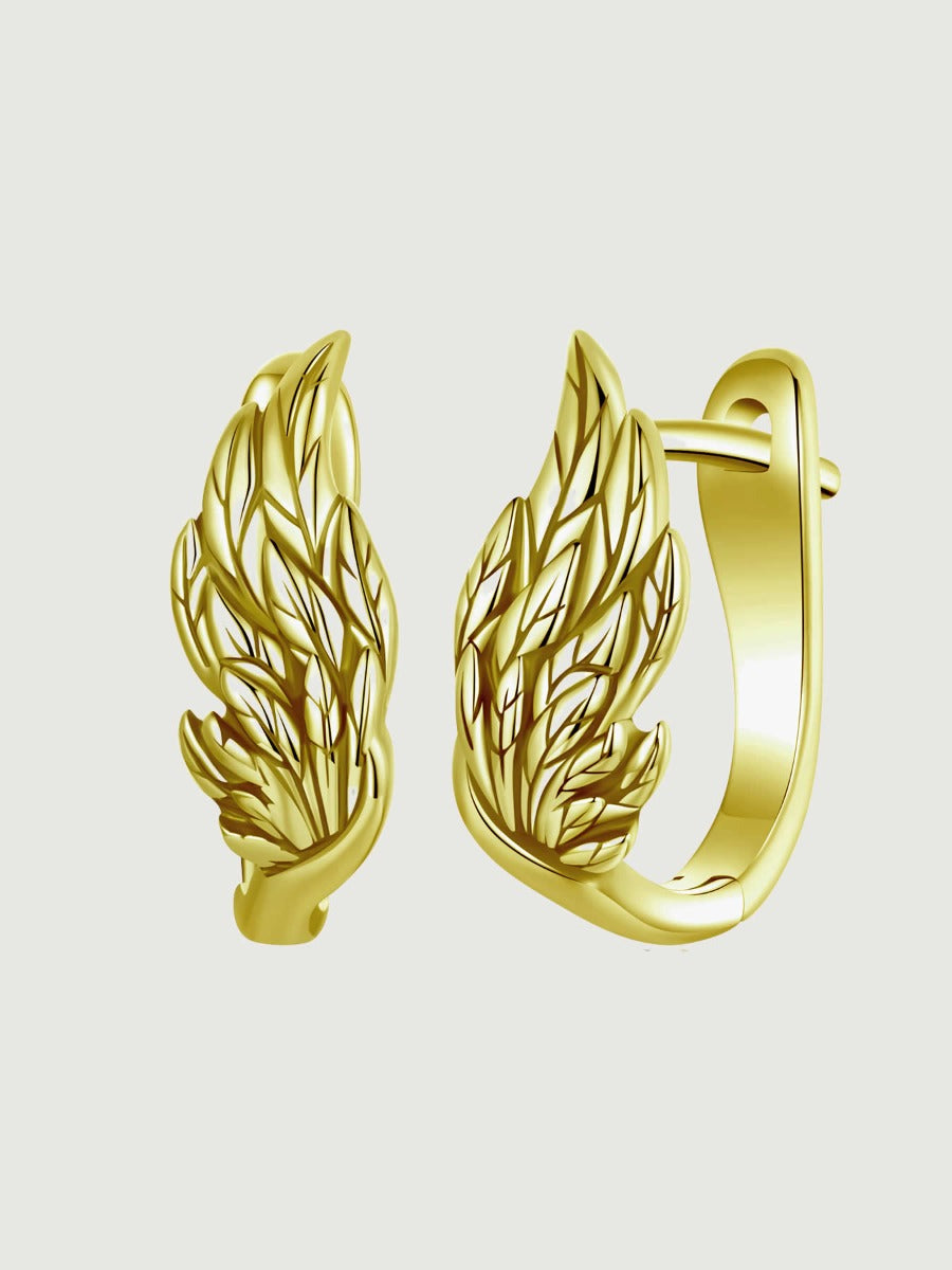 Cercei din Argint Gold Wings of Grace