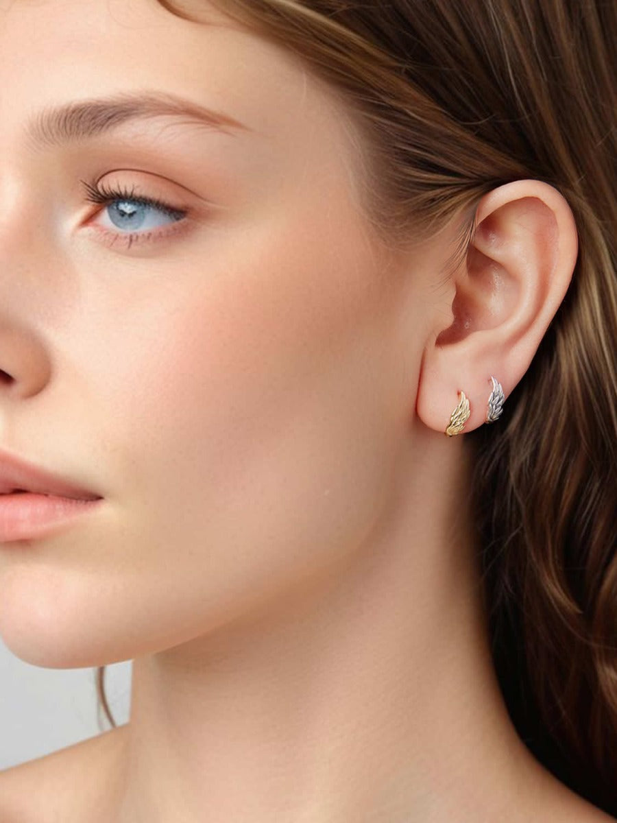 Cercei din Argint Gold Wings of Grace