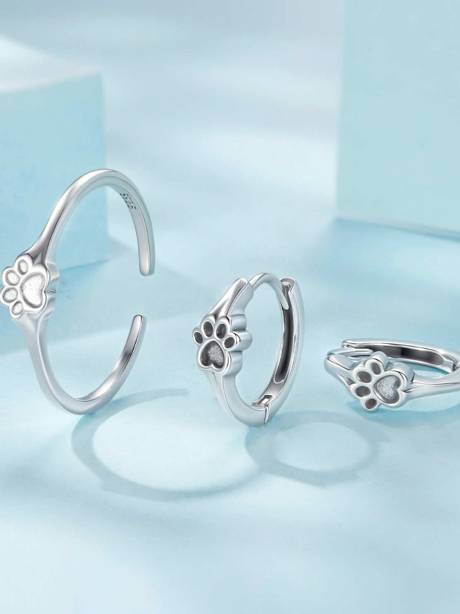 Cercei din Argint Pawfect Love