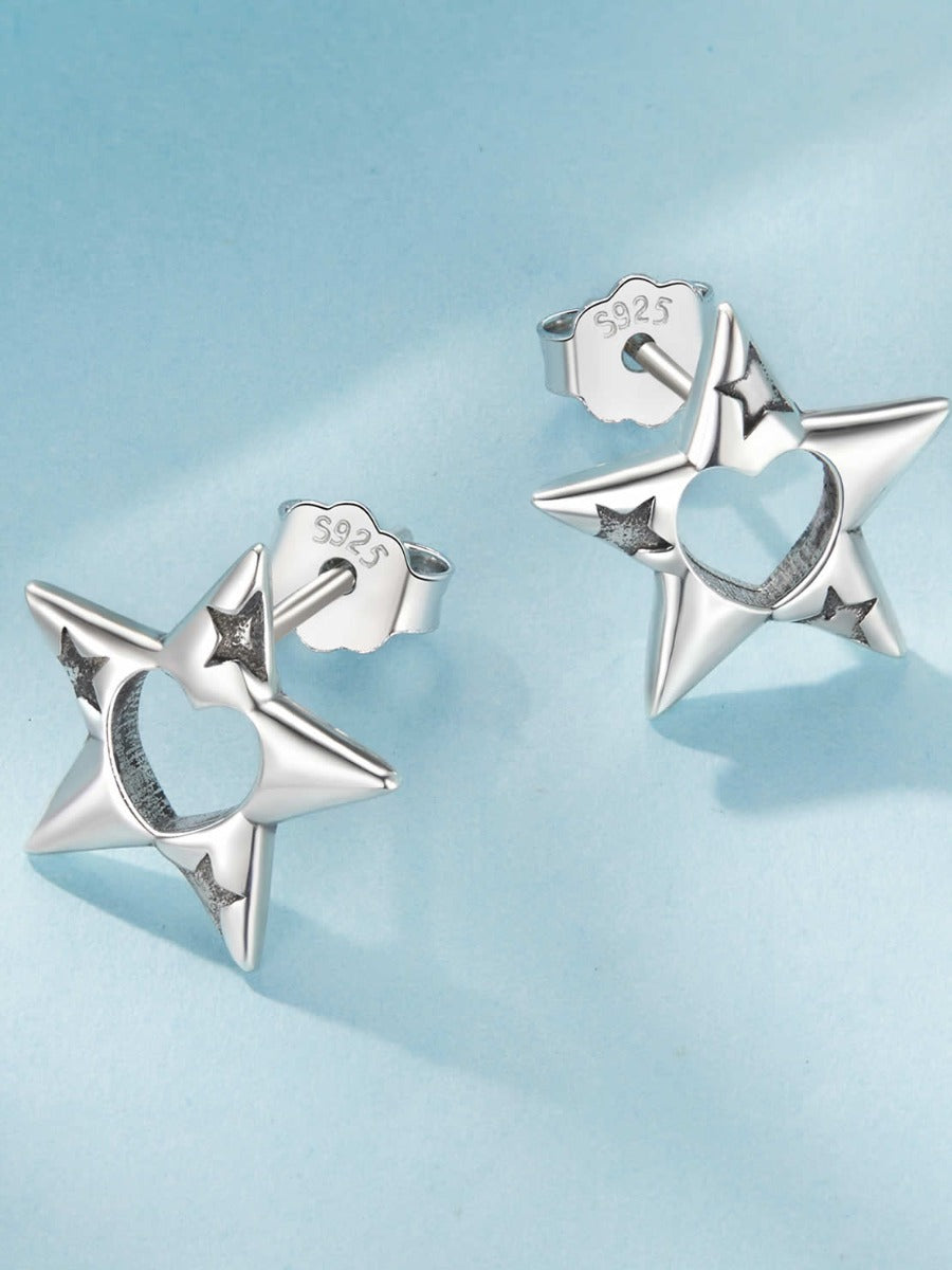 Cercei din Argint Stellar Charm