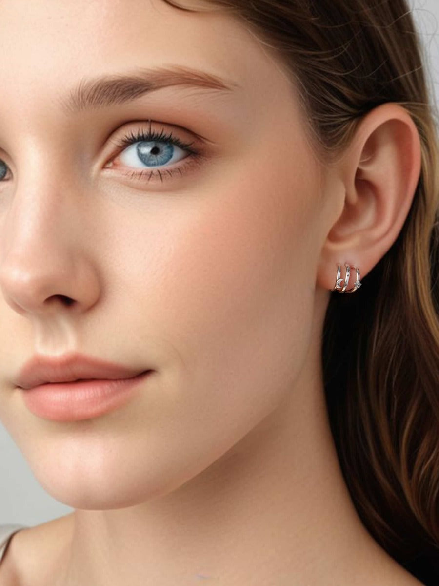 Cercei din Argint Celestial Lines