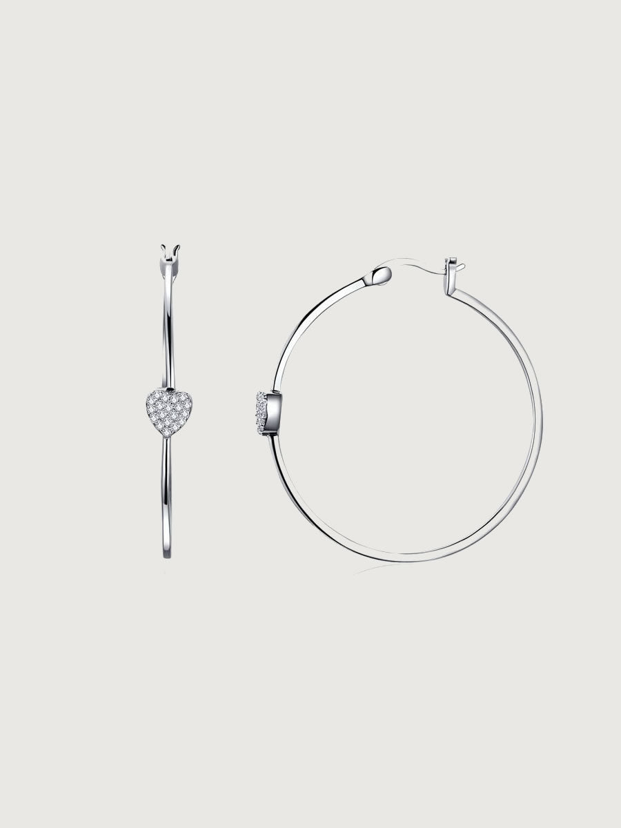 Cercei din Argint Love You