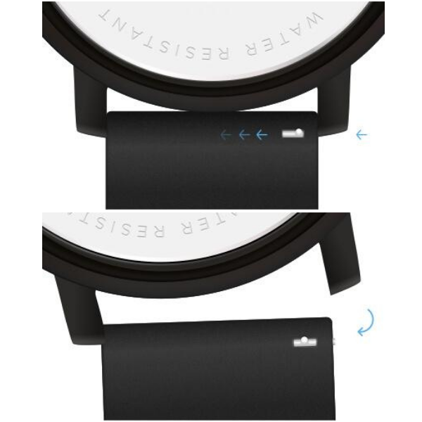 Boulevard - 20mm Natural Leather Nude Rose