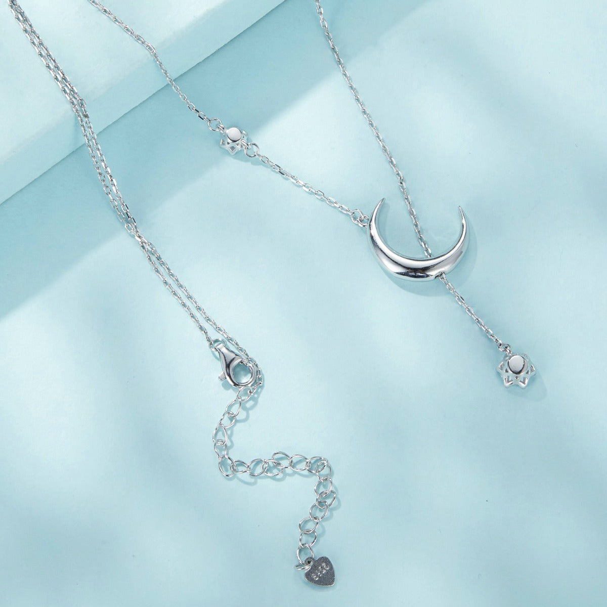 Colier din argint Moon Shape