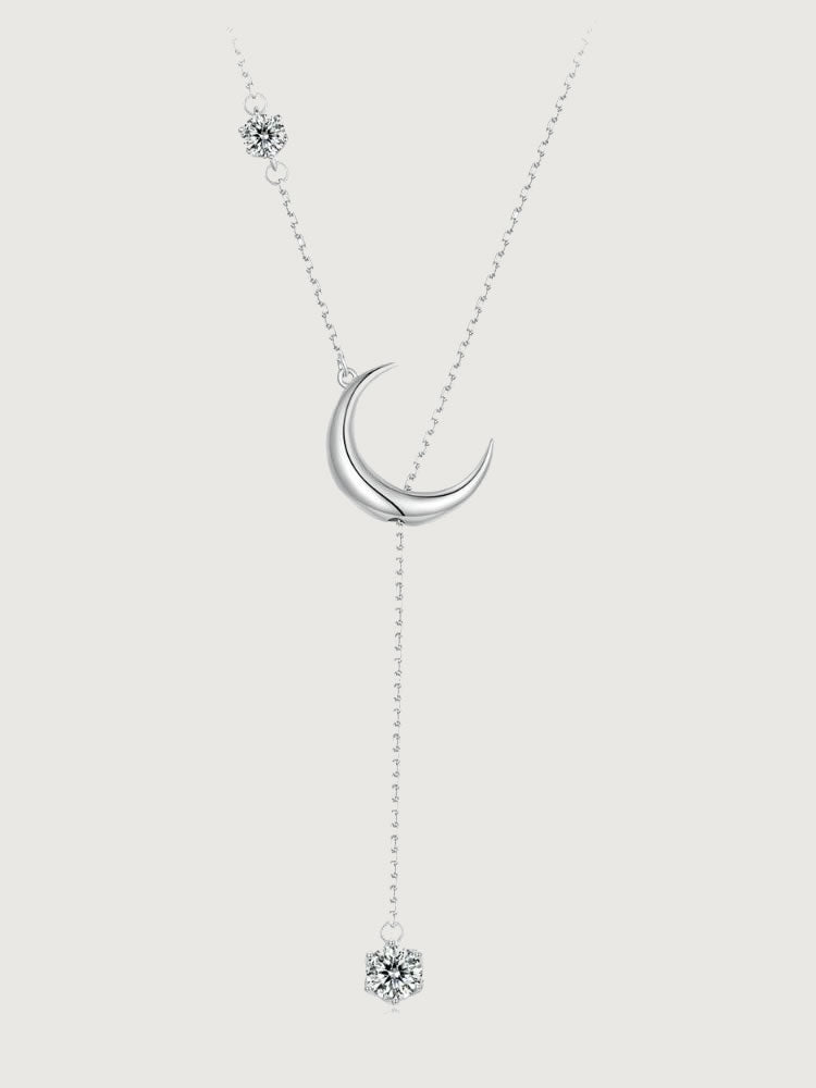 Colier din argint Moon Shape