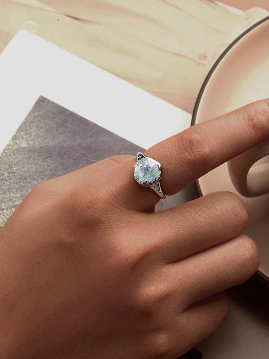 Inel din Argint Azure Majesty