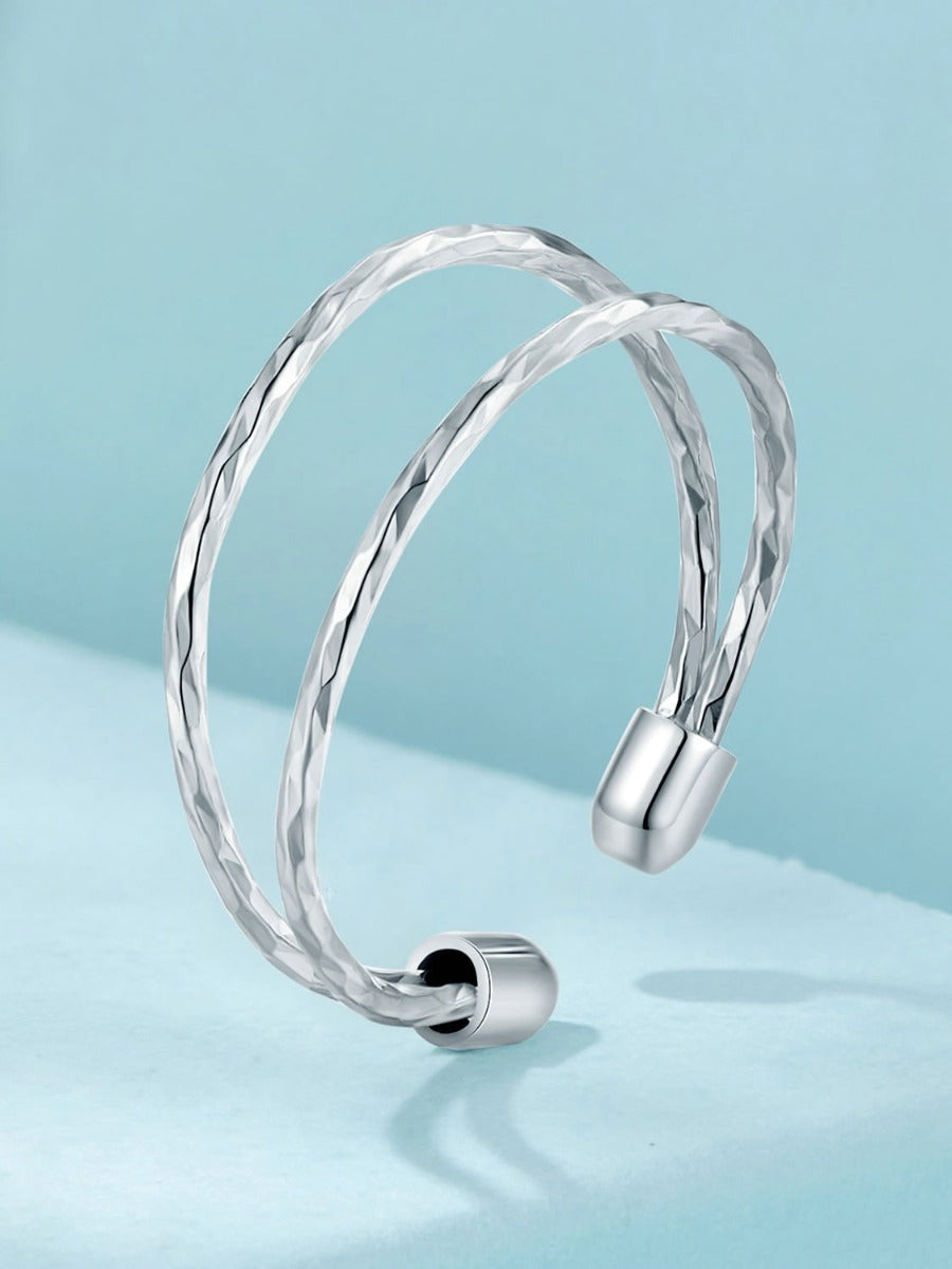 Inel din argint Infinite Threads