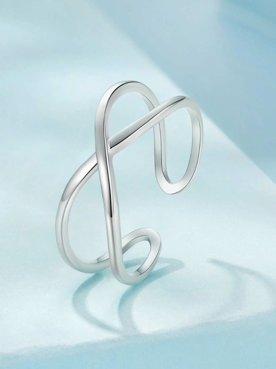 Inel din Argint Infinity Flow