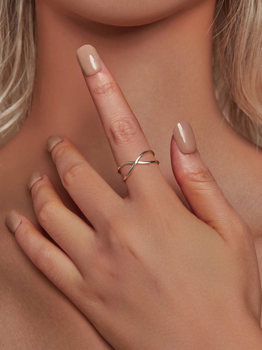 Inel din Argint Infinity Flow