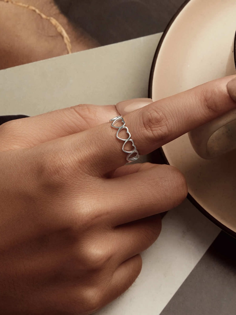 Inel din Argint Forever Linked