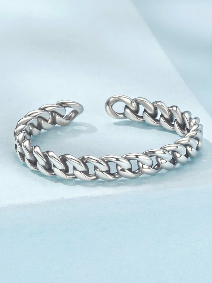 Inel din Argint Bold Link