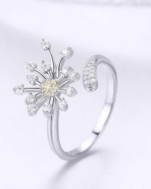 Inel din Argint Dandelion Love