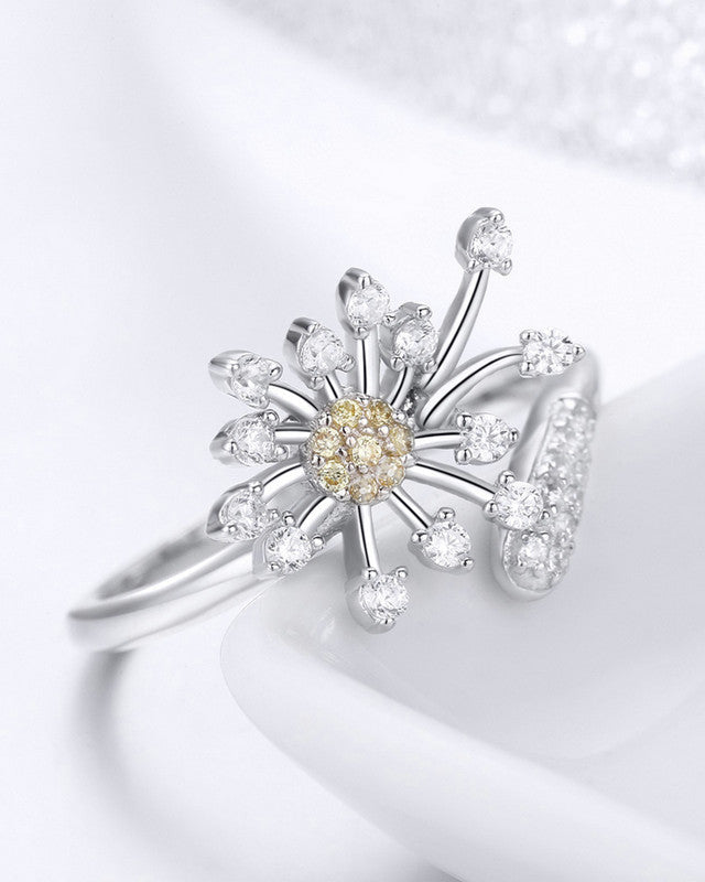 Inel din Argint Dandelion Love