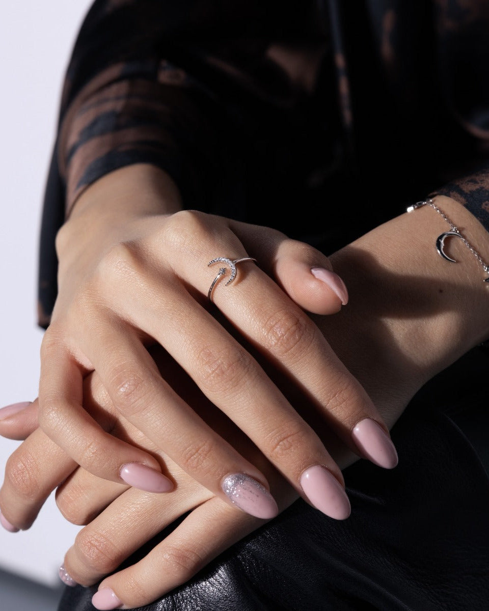 Inel din Argint Guardian Luna