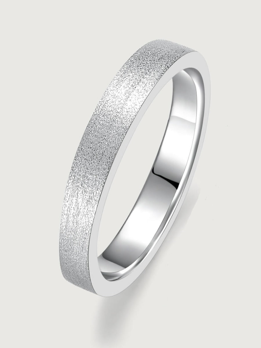 Verighetă aur 14K Harmony of Curves model masculin elegant