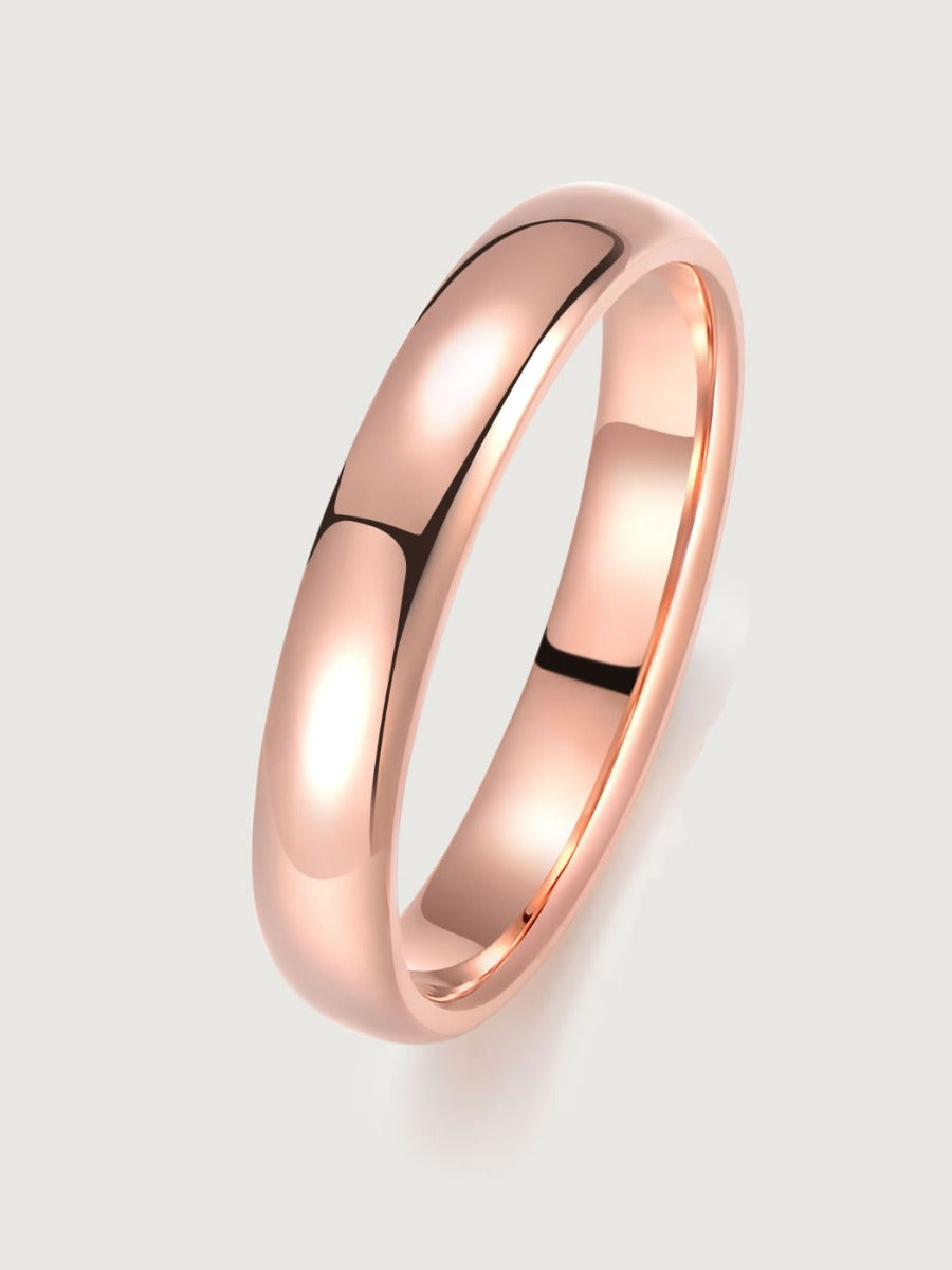 Verighete aur 14K Melded Love în decor elegant 