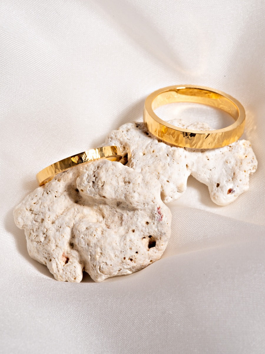 Verighete aur elegante Rhythm of Love stil nuntă