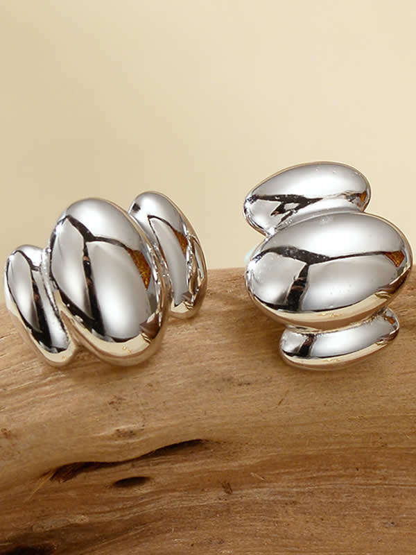 Cercei din Argint Silver Bold Glow