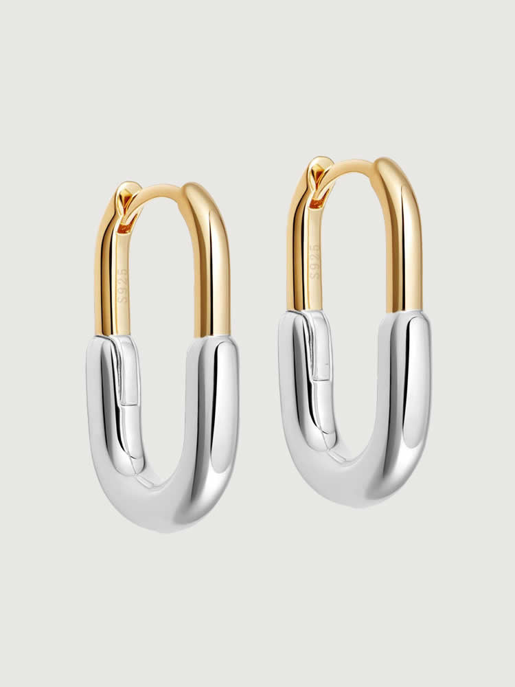 Cercei din Argint Urban Curve