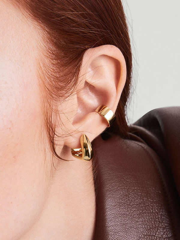 Cercei din Argint Silver Architectural Grace