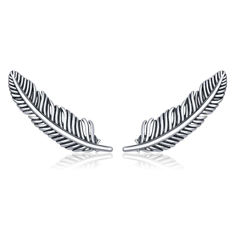 Cercei din Argint Romantic Feather
